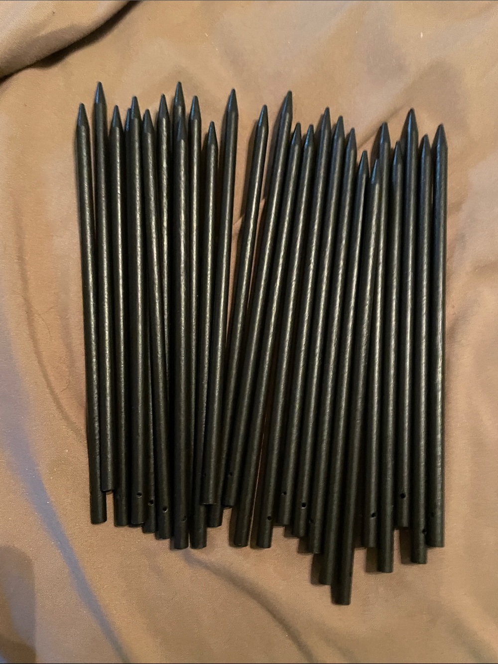 26 7 “ Blank Wooden Hair Sticks Pencil Hair Pins Classic Vintage Retro